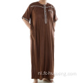 Verkoop Jilabab Jilbah Silk Muslim Men Abaya Robe